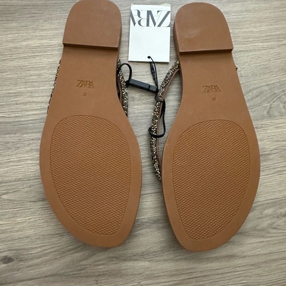 Zara Brown Sandals - Picture 2 of 3